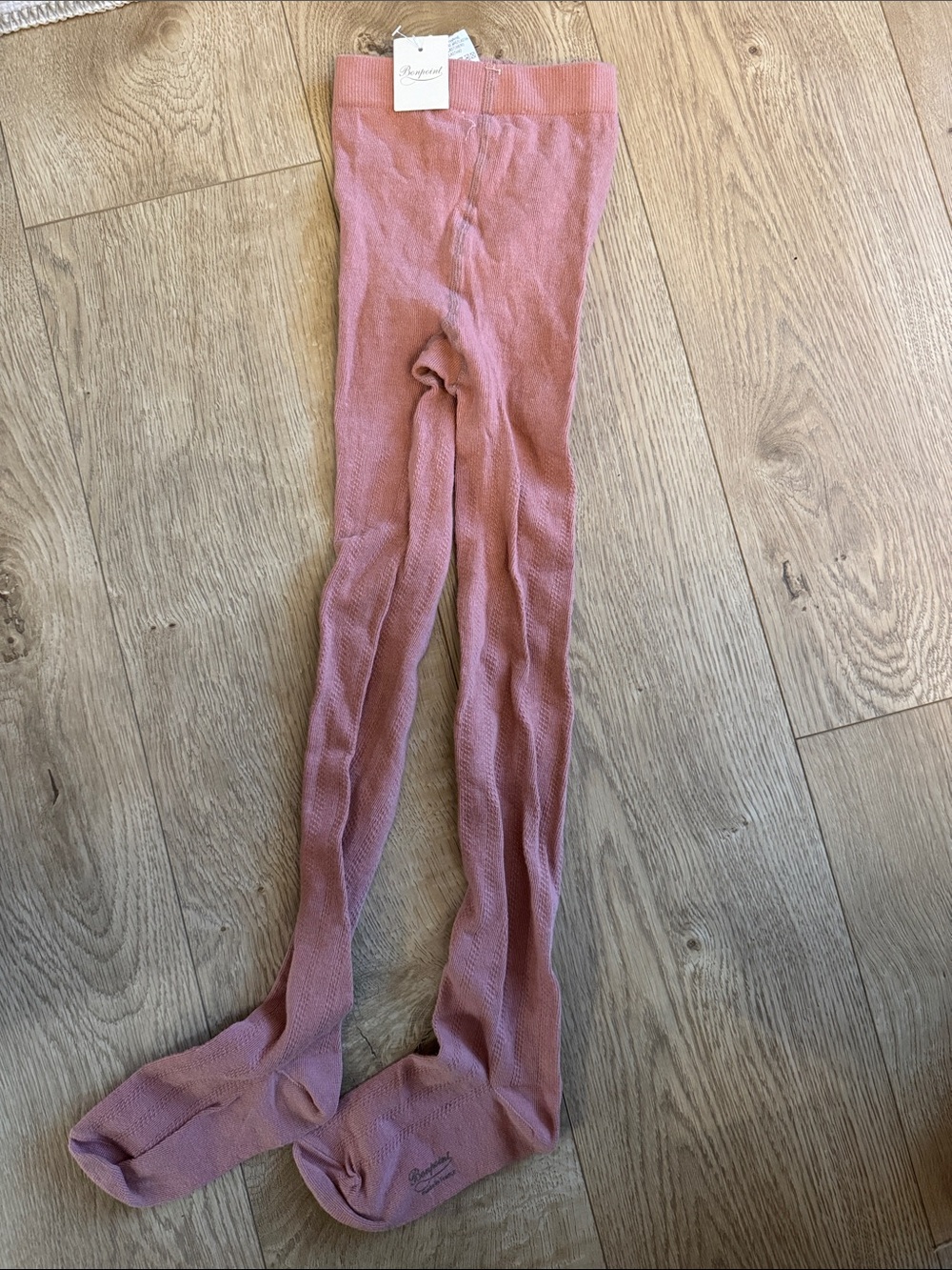 Bonpoint Children's Dusky Pink Tights EU 34